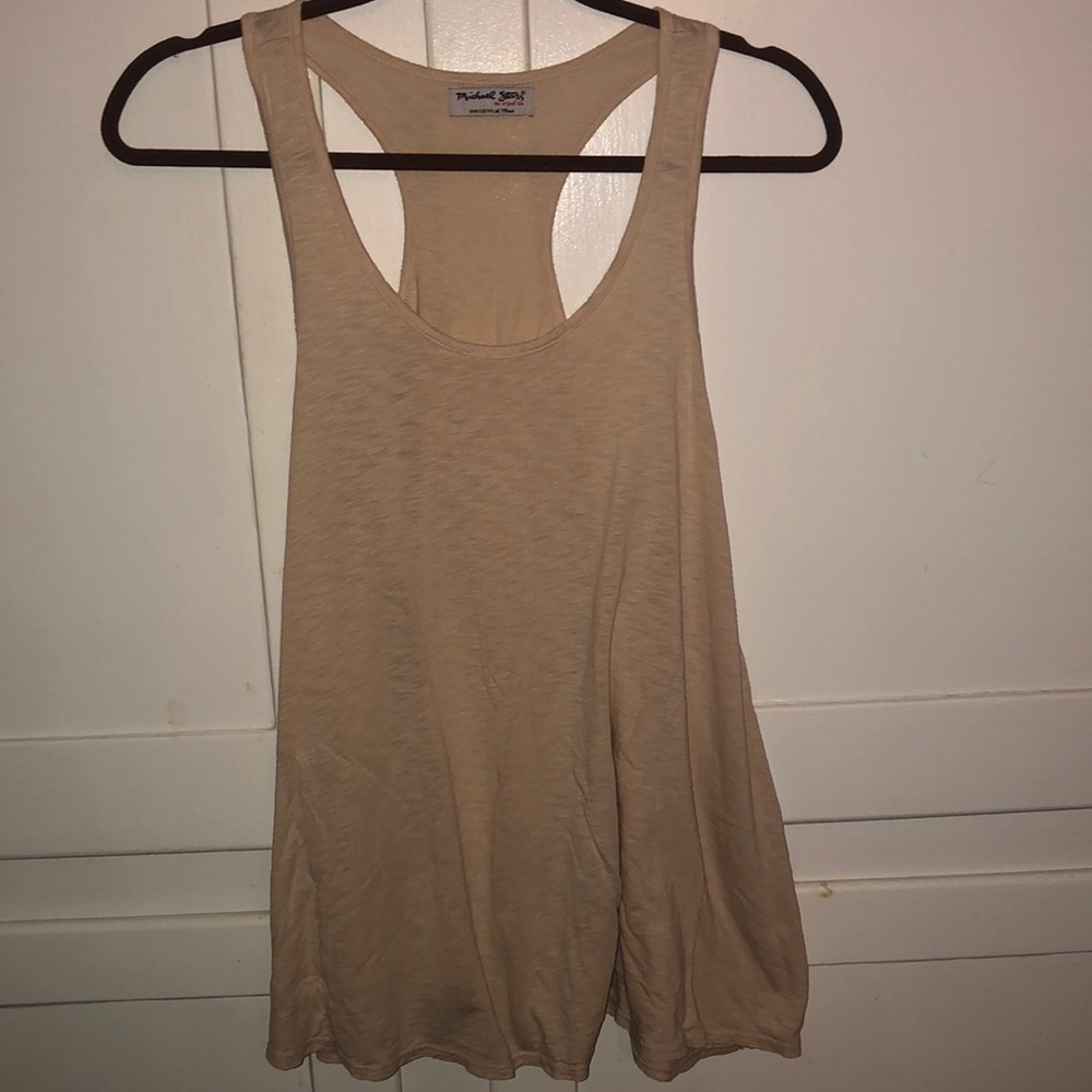 Cream colored Michael stars tank